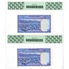 Image 2 : Reserve Bank of Rhodesia. 1970. Pair of Sequential Issued Notes.