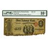 Image 1 : Selins Grove, PA. First National Bank, Selins Grove. 1876, $1 Original Series, Fr#380, Ch#357, Issue