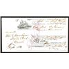 Image 1 : Wells Fargo Gold Rush Era Shipping Receipt, 1859 from San Francisco to NY Shipping "Human Remains".