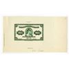 Image 1 : American Bank Note Company 1921 Litho Advertising Note Proof Printed in Reverse.