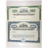 Image 1 : National Bank of Commerce in New Orleans 1968 Specimen Stock Certificate Duo.