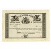 Image 1 : Union Bank of the State of Tennessee, ca.1830's Proof Stock Certificate.
