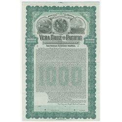 Vera Cruz and Pacific Railroad Co., 1904 Specimen Bond