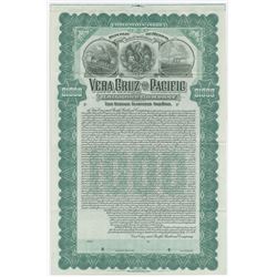 Vera Cruz and Pacific Railroad Co., 1904 Specimen Bond