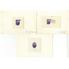 Image 1 : Middle East International Fund. Circa 1980's. Trio of Progress Proof Vignettes.