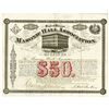 Image 1 : Masonic Hall Assoc., 1869 Issued Bond