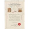 Image 1 : The Six Nations (Iroquois) Confederacy of North America, 1936 Specimen Bond.