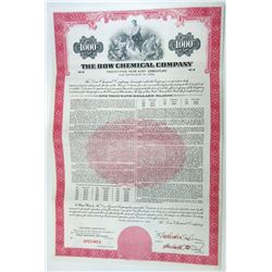 Dow Chemical Co., 1963 Specimen Bond