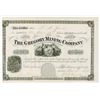 Image 1 : Gregory Mining Co., 1876 Issued Stock Certificate
