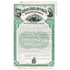 Image 1 : Atchinson, Topeka and Santa Fe Railroad Co., 1892 Unique Approval Bond Proof Pair.