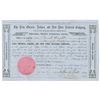 Image 1 : Lake Ontario, Auburn, and New York Railroad Co., 1856 Issued Stock Certificate