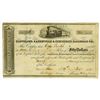 Image 1 : Cleveland, Zanesville & Cincinnati Railroad Co., 1855 Issued Stock Certificate.