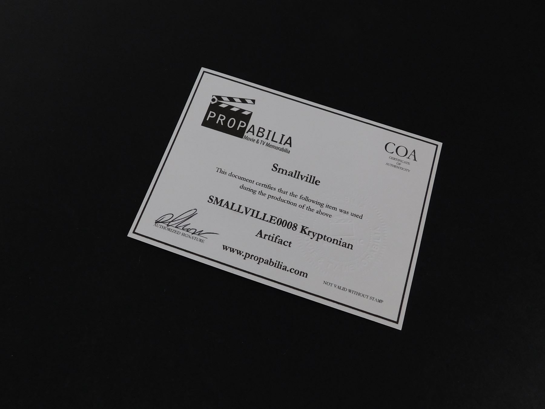 Smaville Key Smallville - Smallville Krypton Key Artifact Prop (0008)