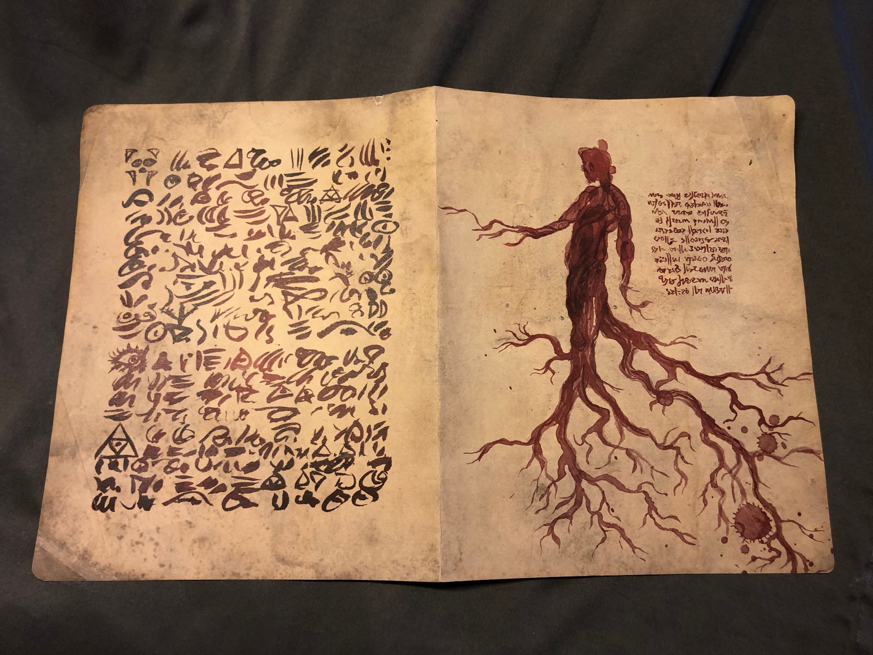 Evil Dead Book Pages My Evil Dead 2013 Book Version 2 Youtube This