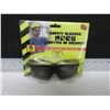 Image 1 : New Smoked Lense Safety Glasses
