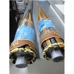 2 Tiki Torches / fill with Citronella for Mosquito control