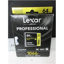 Lexar Professional 1066 x 64GB VPG-65