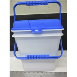 New Pet Solutions Pet Food Container 2 Gallon / keeps food fresh and pests out