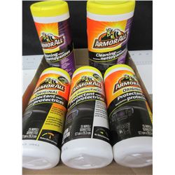 Bundle of 5 Armor All Cleaning Wipes
