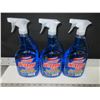 Image 1 : 3 New Window & Glass Cleaner 32floz spray / streak free works excellent