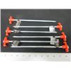 Image 2 : 6 New Steel Tent Stakes 1/4" thick x 10 inches / good for Hard ground/rocks