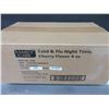 Image 1 : New Case of Cold & Flu night time Cherry flavor / exp 2019 / over 125.00 retail