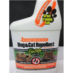 New Liquid Fence Dog & Cat Repellant Training Aid / keeps cats out of