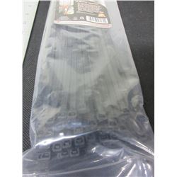 New pack of 100 Cable/Zipties 12 inch  heavy duty black
