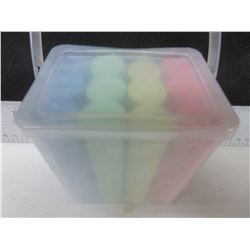 6 New packs of 12 each Jumbo Sidewalk Chalk / great summer fun / 72pc total