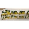 Image 2 : 8 John Deere Toy Tractors