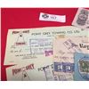 Image 2 : 10 Vintage Cheques From Vancouver BC