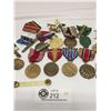 Image 2 : Lot of USA Military Medals, Awards and Various Pins