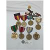 Image 1 : Lot of USA Military Medals, Awards and Various Pins