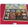 Image 3 : Vintage 1940's Keystone Wood block Village Model #712 Complete