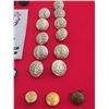 Image 2 : Lot of Buttons. Firefighter, RCPC,Lancaster buttons, Plus Miscellaneous