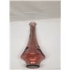 Image 2 : New 18" H Rose Coloured Glass Vase