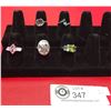 Image 1 : 5 Sterling Silver Ladies Rings