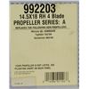 Image 2 : VORTEX 14.5 X 18 RH 4 BLADE PROPELLER SERIES A