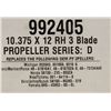 Image 2 : VORTEX 10.375 X 12 RH 3 BLADE PROPELLER SERIES D