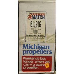 MICHIGAN WHEEL, 15.5 X 13 R ALUMINUM PROPELLER
