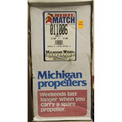 MICHIGAN WHEEL, 15.5 X 15 R ALUMINUM PROPELLER