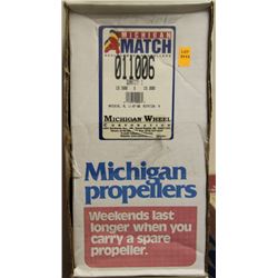 MICHIGAN WHEEL, 15.5 X 15 R ALUMINUM PROPELLER