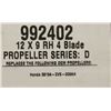 Image 2 : VORTEX 12 X 9 RH 4 BLADE PROPELLER SERIES D