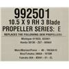 Image 2 : VORTEX 10.5 X 9 RH 3 BLADE PROPELLER SERIES E