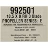 Image 2 : VORTEX 10.5 X 9 RH 3 BLADE PROPELLER SERIES E