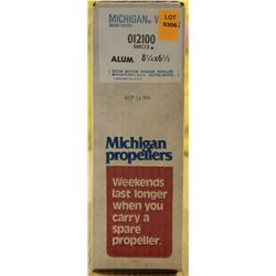 MICHIGAN 8-1/4 X 6-1/2 RH ALUMINUM PROPELLER