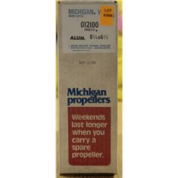MICHIGAN 8-1/4 X 6-1/2 RH ALUMINUM PROPELLER