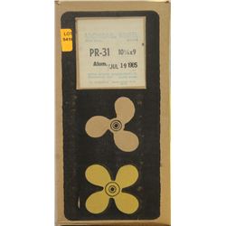 MICHIGAN 10-1/4 X 9 RH ALUMINUM PROPELLER