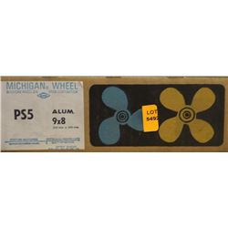 MICHIGAN 9 X 8 RH ALUMINUM PROPELLER