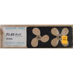 MICHIGAN 8-1/2 X 9 RH ALUMINUM PROPELLER